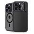 Specialty Vinyl Black Hex Texture iPhone 13 Pro Kickstand Case